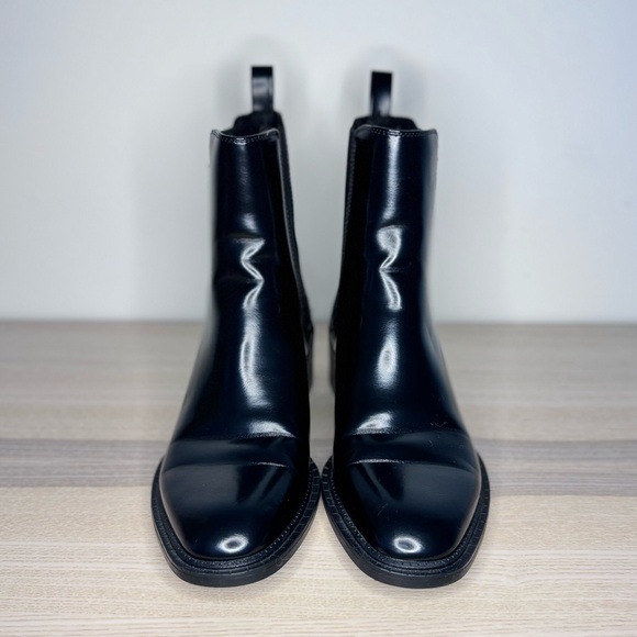 Zara Block Heel Ankle Boots - Picture 1 of 5